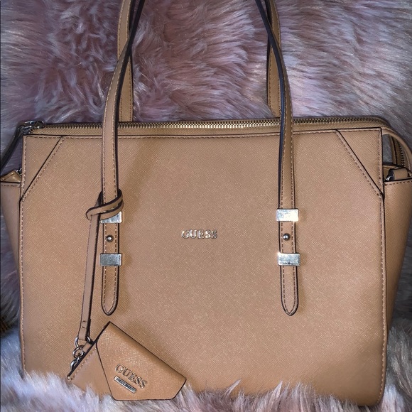 Taupe Guess Purse - Picture 2 of 4